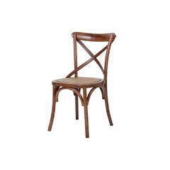 Cadeira Imbuia Assento Rattan Primeira Linha Madeira Maciça