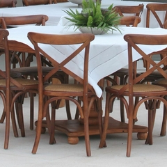 Cadeira Imbuia Assento Rattan Primeira Linha Madeira Maciça - comprar online