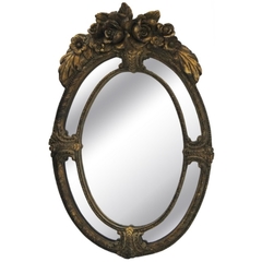Espelho Decorativo Classico Europeu Moldura Dourado - comprar online