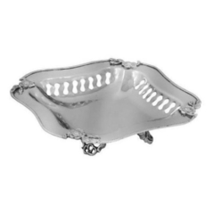 Bandeja Quadrado Metal Decorativo Alta Decoração - comprar online