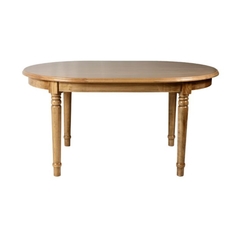 Mesa Zurich Carvalho Madeira Maciça Entalhes Rustico - comprar online