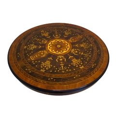 Mesa De Jantar 160cm Europeu Redonda Madeira na internet