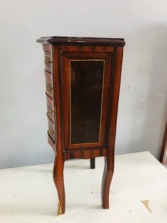 Mesa Cabeceira de Cama Francesa c Bronze Alta Decoração na internet