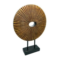 Escultura Decorativa Caracol na Base Alto Padrão