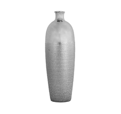 Vaso Grande Ceramica Prata Design Contemporaneo - loja online