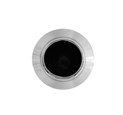 Vaso Grande Ceramica Todo Prata Design Texturizado - LUXdécor