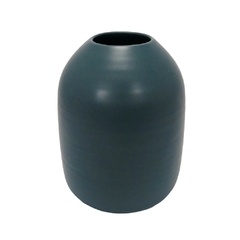 Vaso Decorativo Menor Ceramica Preto Fino Design