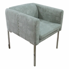 Poltrona Cinza Contemporaneo Design Primeira Linha Alto Padrão