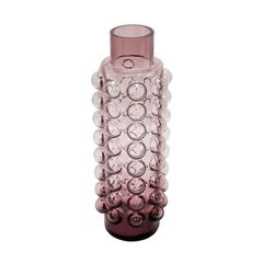 Vaso Decorativo 35x11cm Redondo Design Bolha