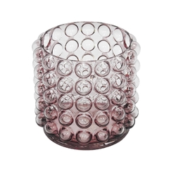 Vaso Decorativo Redondo Design Bolha Relevo