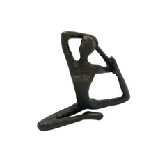 Escultura Enfeite Mulher Alongamento Impecavel