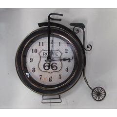Relogio Decorativo Route 66 Bicicleta Circo Charles Chaplin