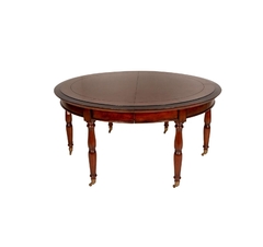 Mesa Inglesa Maciça Extensora Alto Padrão Torneados - comprar online