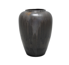Vaso Medio Ceramica Marrom Design Rustico Impecavel na internet