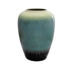 Vaso Medio Ceramica Contemporaneo Degrade Branco na internet