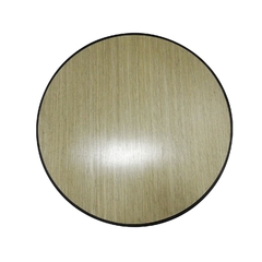 Mesa De Centro Metal Black T Madeira Design Abstrato - comprar online