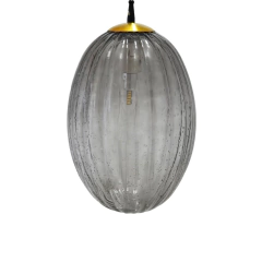Lustre Pendente Metal Cristal Alta Decoração na internet