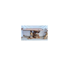 Aparador Madeira Natural Maciça Galhos Alta Decoração - comprar online