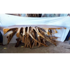 Aparador Buffet 2mt Madeira Natural Maciça Alta Decoração - comprar online