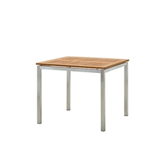 Mesa De Jantar Quadrada 90cm Maciça Contemporaneo - comprar online