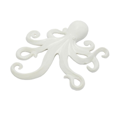 Enfeite Polvo Decorativo Branco Fino Acabamento - comprar online