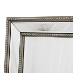 Espelho Retangular 90x60cm Moldura Dourado Envelhecido - comprar online