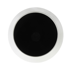 Vaso Decorativo Ceramica Sofisticada Cinza Interior Preto na internet