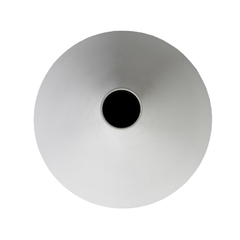 Vaso Ceramica Nobre Branco Tradicional Abstrato na internet