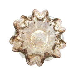 Centro De Mesa Murano Rosê Pigmentos Ouro - comprar online