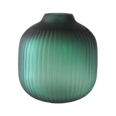 Vaso Cristal Verde Finos Lapidados Nobre Design na internet
