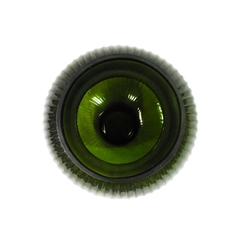 Vaso Cristal Verde Maior Classico Lapidados na internet