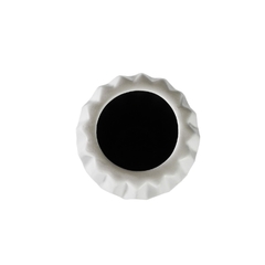 Vaso Alto Ceramica Relevos Branco Redondo Contemporaneo - comprar online