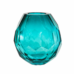 Vaso Murano Menor Translucido Incolor Nobre - LUXdécor