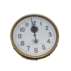 Relogio Analogico De Parede Redondo Dourado - comprar online