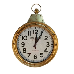 Relogio Analogico Dourado de Pendurar - comprar online