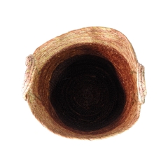 Conj. 03 Cestos De Rattan Em Fibra Natural - comprar online