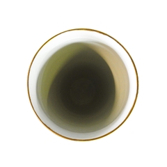 Vaso Porcelana Cinza Texturizado Redondo 45x23cm Design - comprar online