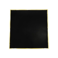 Mesa De Centro Base Metal Dourado Quadrado - comprar online