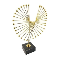 Escultura Decorativa c Base Moderno Menor Design