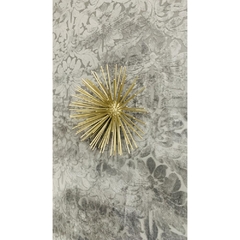 Escultura De Parede Ouriço Menor Metal - comprar online
