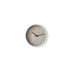 Relogio de Parede Analogico Branco Design Paris