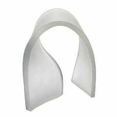 Escultura Cristal Design Abstrato Alta Decoração Luxo - comprar online
