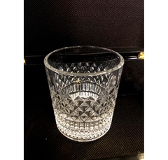 Jg Copos Whisky Cristal Grosso Lapidados Nobres - LUXdécor