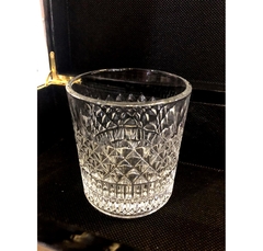 Jg Copos Whisky Cristal Grosso Lapidados Nobres - comprar online
