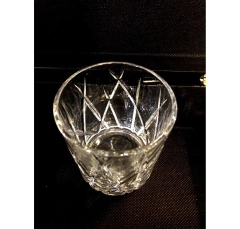 Jg De Copos Whisky Cristal Grosso Lapidados Modernos na internet