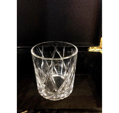 Jg De Copos Whisky Cristal Grosso Lapidados Modernos - comprar online