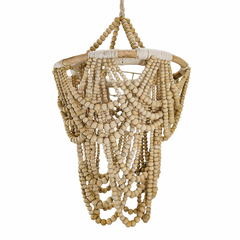 Lustre C Pingentes De Madeira Design Classico Impecavel Luxo