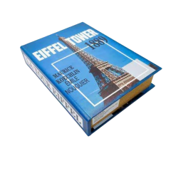Caixa Livro Book Decorativo Maior Torre Eiffel Belissimo