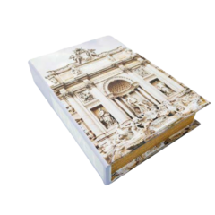 Caixa Livro Book Decorativo Menor Grecia Antiga Fino Acabamento
