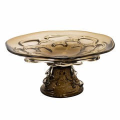 Centro de Mesa Murano Italiano Lapidados com Base Alto Padrão - comprar online